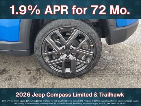 New 2026 Jeep Compass Limited AWD/4WD image 29