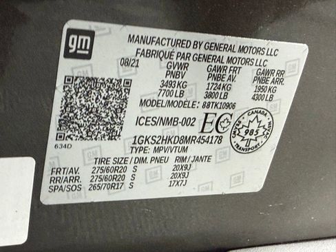 Used 2021 GMC Yukon XL AT4 image 36