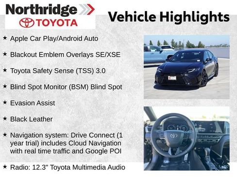 Used 2026 Toyota Camry XSE FWD image 2