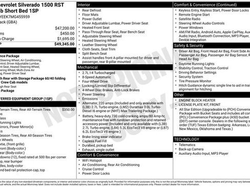 Used 2021 Chevrolet Silverado 1500 RST image 2