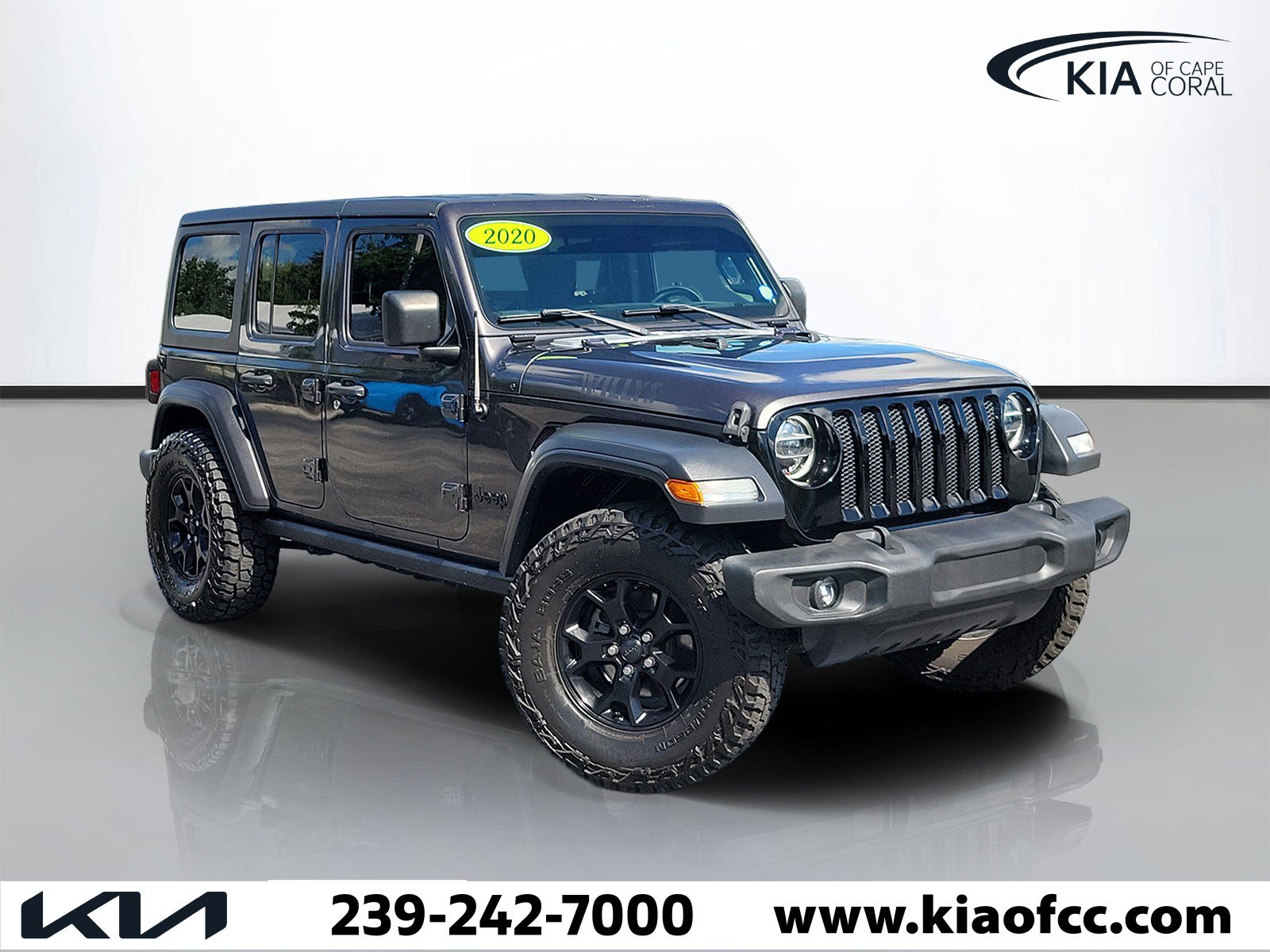 Used 2020 Jeep Wrangler Unlimited Sport AWD/4WD image 1