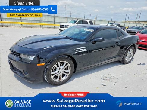 Used 2014 Chevrolet Camaro LT w/ Rear Vision Package RWD image 1