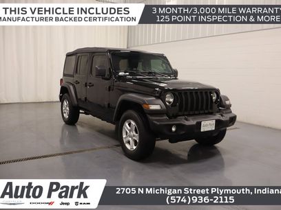 Certified 2022 Jeep Wrangler Unlimited Sport
