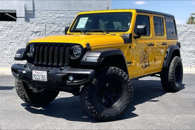 Used 2021 Jeep Wrangler Unlimited Sport AWD/4WD image 1