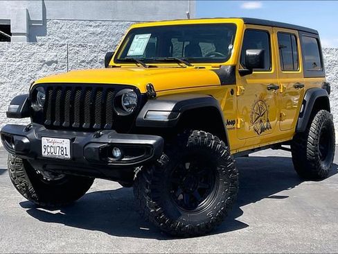 Used 2021 Jeep Wrangler Unlimited Sport AWD/4WD image 1