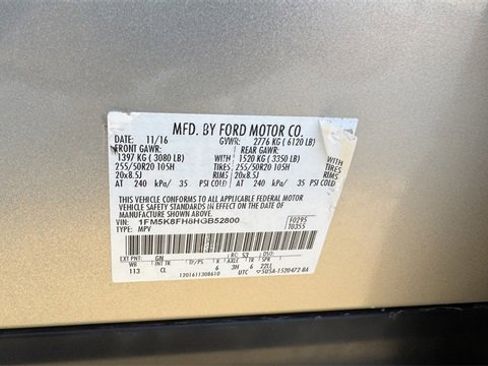 Used 2017 Ford Explorer Limited w/ Equipment Group 301A image 23