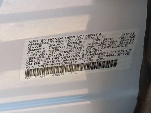Certified 2023 Acura MDX w/ Technology Package FWD image 33