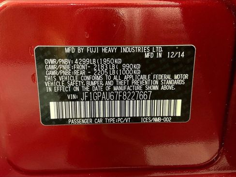 Used 2015 Subaru Impreza 2.0i Sport Premium w/ Popular Package #1 AWD/4WD image 19