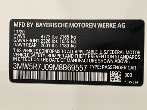 Used 2021 BMW 330i xDrive Sedan w/ Convenience Package image 26