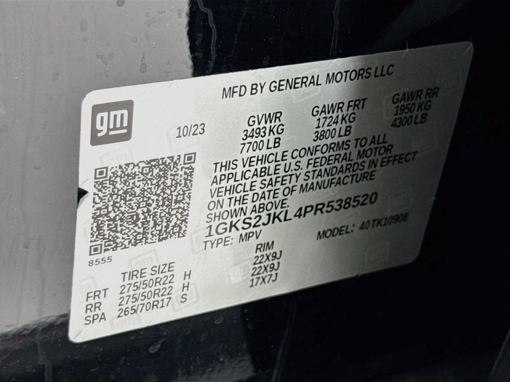 Used 2023 GMC Yukon XL Denali w/ LPO, Floor Liner Package AWD/4WD image 33