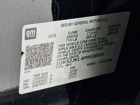 Used 2023 GMC Yukon XL Denali w/ LPO, Floor Liner Package AWD/4WD image 33