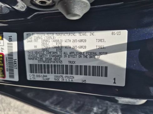 Used 2023 Toyota Tundra 1794 Edition AWD/4WD image 30