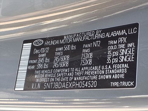 Used 2023 Hyundai Santa Cruz SEL image 25