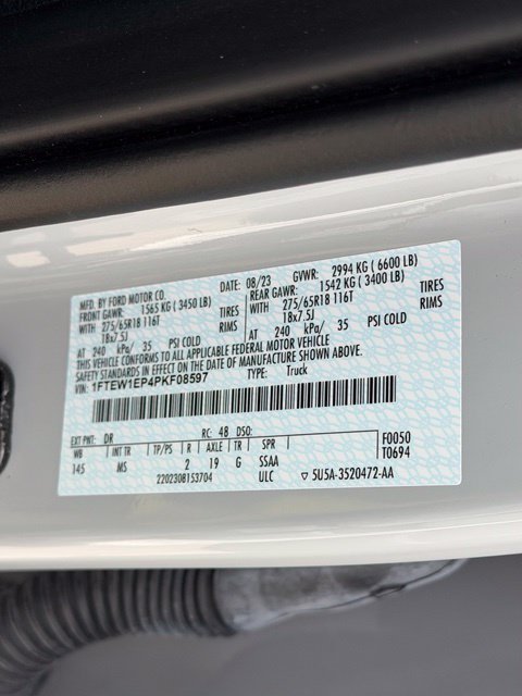 Used 2023 Ford F150 XLT w/ Equipment Group 302A High AWD/4WD image 10