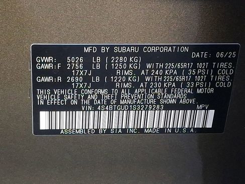 Used 2025 Subaru Outback Wilderness image 26