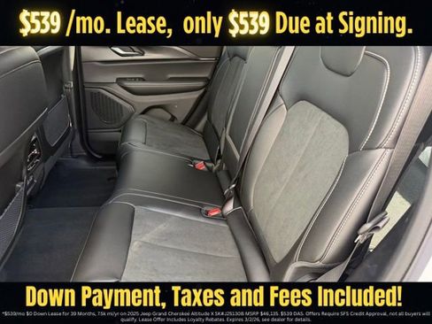 New 2025 Jeep Grand Cherokee Altitude image 16