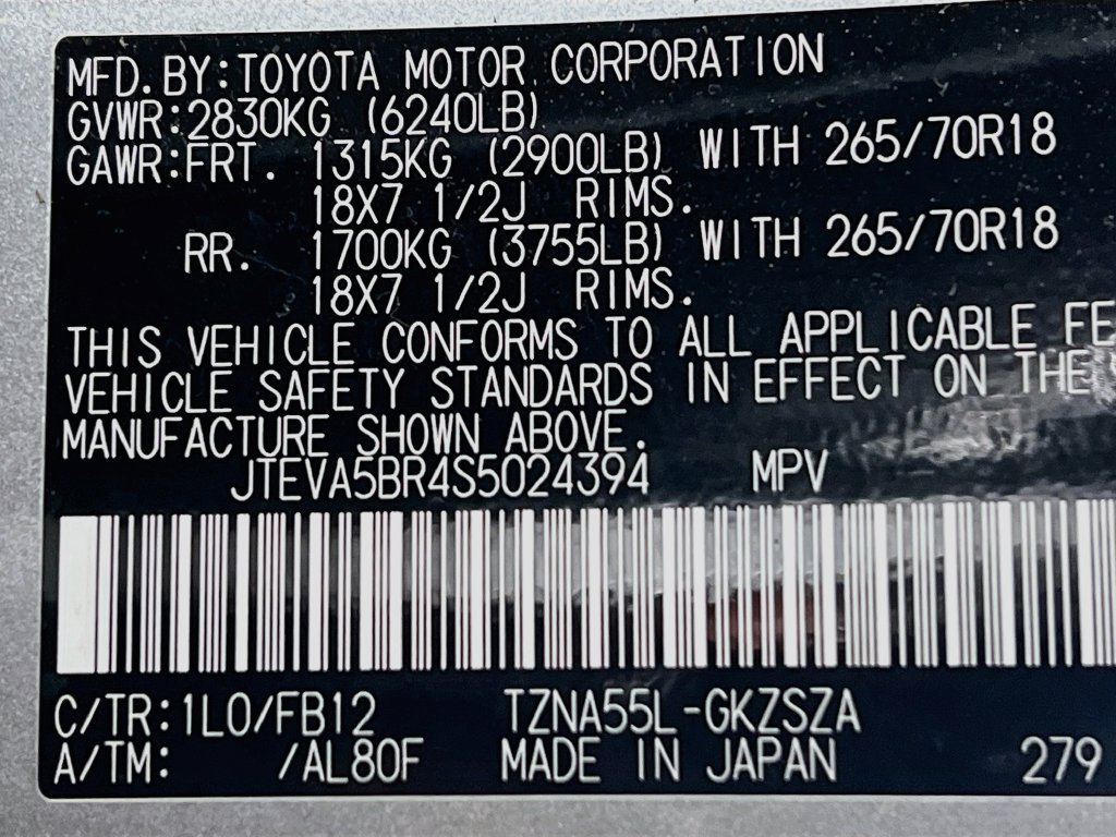 Certified 2025 Toyota 4Runner TRD Off-Road AWD/4WD image 28