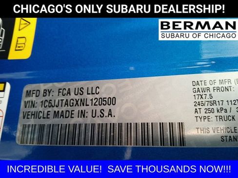 Used 2022 Jeep Gladiator Sport image 19