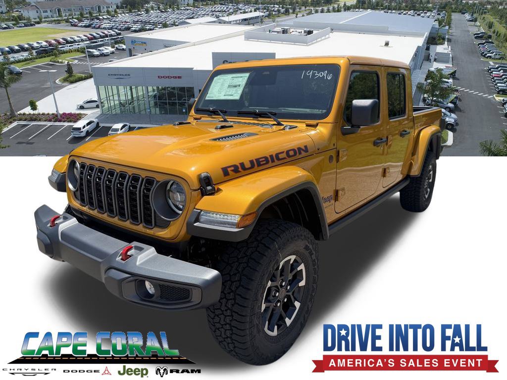 New 2026 Jeep Gladiator Rubicon w/ Safety Group AWD/4WD 360° Tour