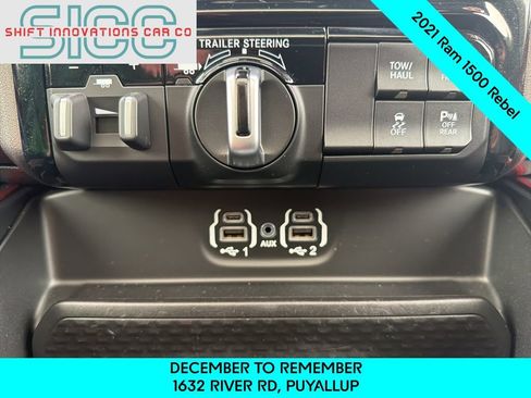 Used 2021 RAM 1500 Rebel w/ Leather & Sound Group image 16