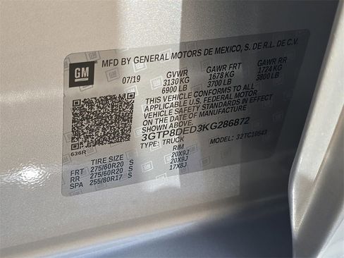 Used 2019 GMC Sierra 1500 SLT image 36