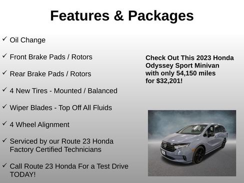 Certified 2023 Honda Odyssey Sport image 4