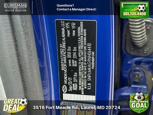 Certified 2022 Hyundai Elantra SEL FWD image 28