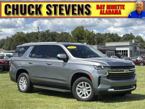 Used 2021 Chevrolet Tahoe LT RWD image 1