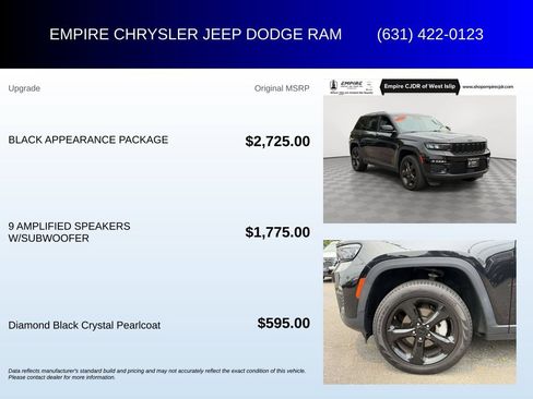 Certified 2023 Jeep Grand Cherokee Limited w/ Black Appearance Package AWD/4WD image 7