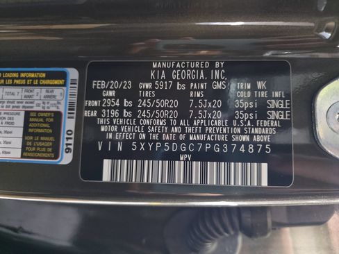 Used 2023 Kia Telluride SX X-Line AWD/4WD image 33