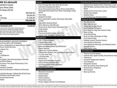 Used 2026 BMW X3 xDrive30 image 38
