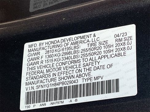 Used 2023 Honda Pilot Elite image 34