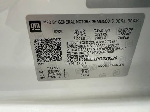 Certified 2023 Chevrolet Silverado 1500 LTZ w/ LTZ Premium Package AWD/4WD image 23