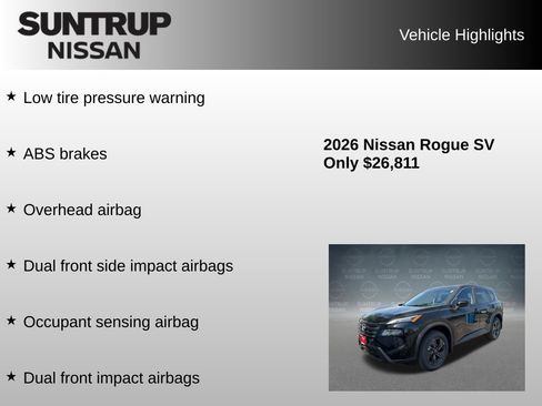 Used 2026 Nissan Rogue SV FWD image 23