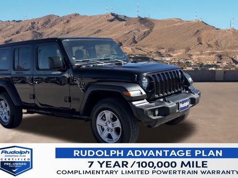 Used 2022 Jeep Wrangler Unlimited Sport image 4