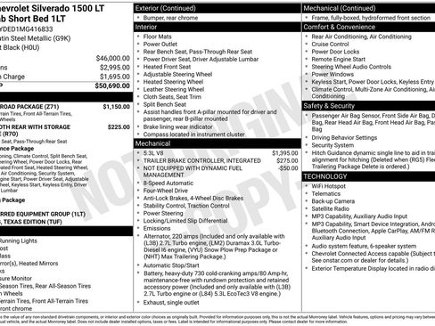 Used 2021 Chevrolet Silverado 1500 LT w/ Z71 Off-Road Package AWD/4WD image 6