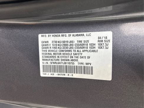 Used 2018 Honda Odyssey EX-L image 30