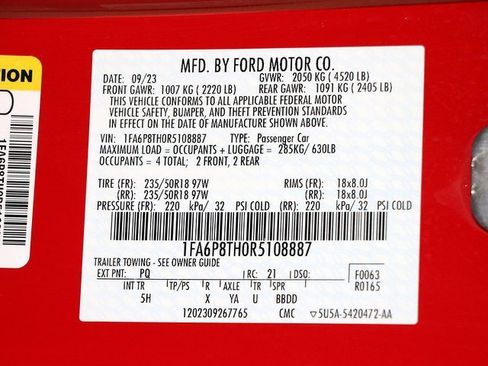 Used 2024 Ford Mustang Premium image 33