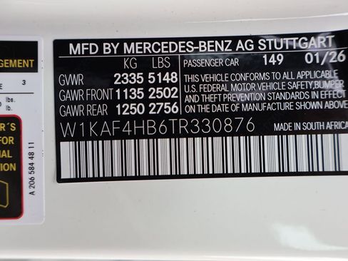 New 2026 Mercedes-Benz C 300 4MATIC Sedan image 39