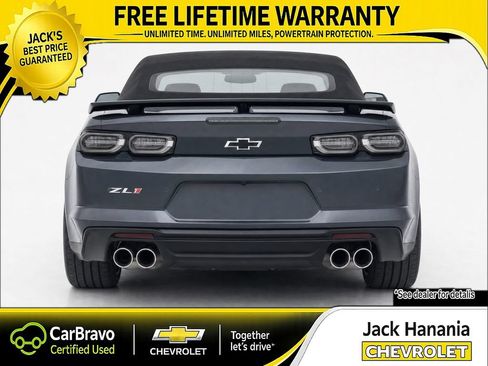 Certified 2022 Chevrolet Camaro ZL1 w/ LPO, ZL1 Protection Package RWD image 9