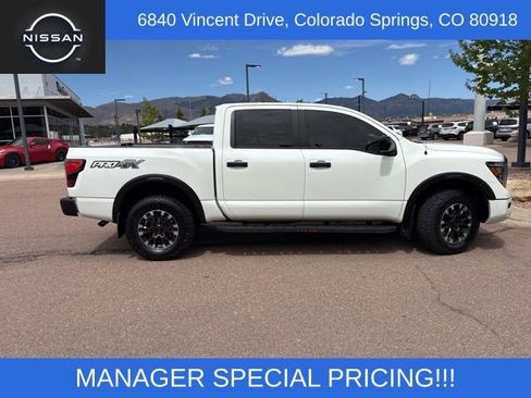 Used 2021 Nissan Titan PRO-4X w/ Pro-4x Utility Package AWD/4WD image 9