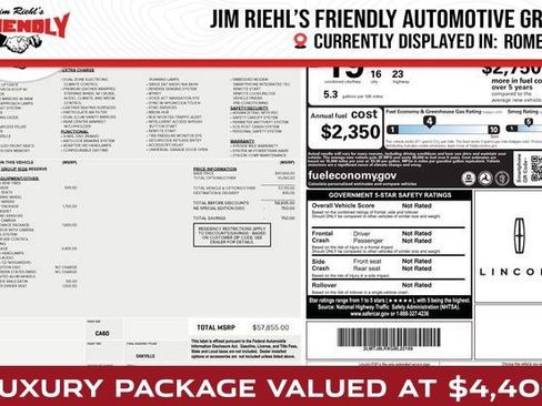 Used 2016 Lincoln MKX Reserve w/ Luxury Package AWD/4WD image 1
