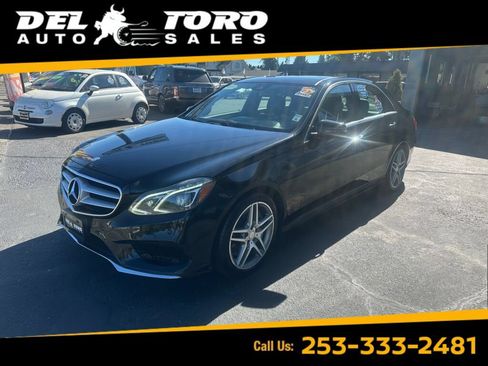 Used 2014 Mercedes-Benz E 550 4MATIC Sedan image 1