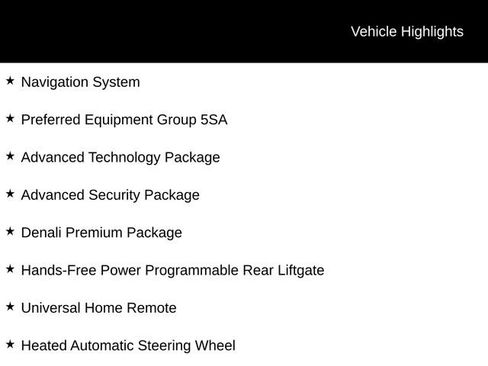 Used 2021 GMC Yukon XL Denali w/ Denali Premium Package AWD/4WD image 7