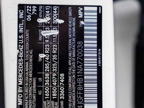 Used 2022 Mercedes-Benz Maybach GLS 600 4MATIC image 67