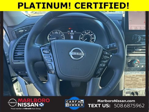 Certified 2024 Nissan Armada Platinum w/ Captain's Chairs Package image 32