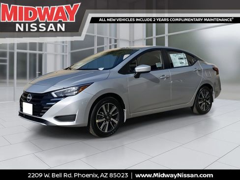 New 2025 Nissan Versa SV w/ Trunk Package FWD image 1