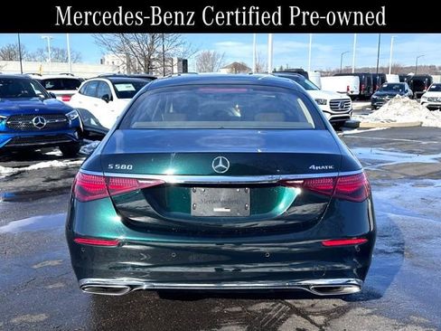 Used 2022 Mercedes-Benz S 580 4MATIC Sedan w/ 3D Technology Package image 6