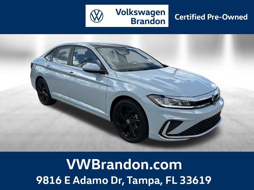 Certified 2026 Volkswagen Jetta SE w/ Black Wheel Package FWD 360° Tour