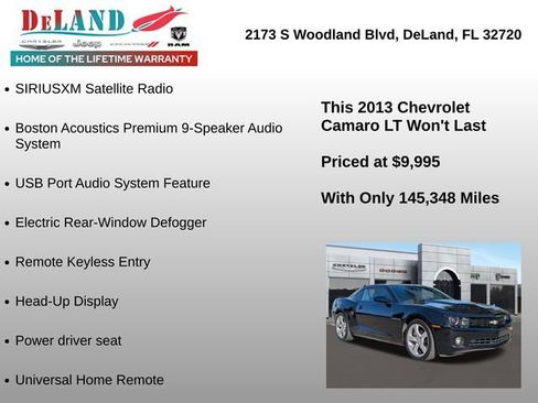 Used 2013 Chevrolet Camaro LT w/ RS Package image 30